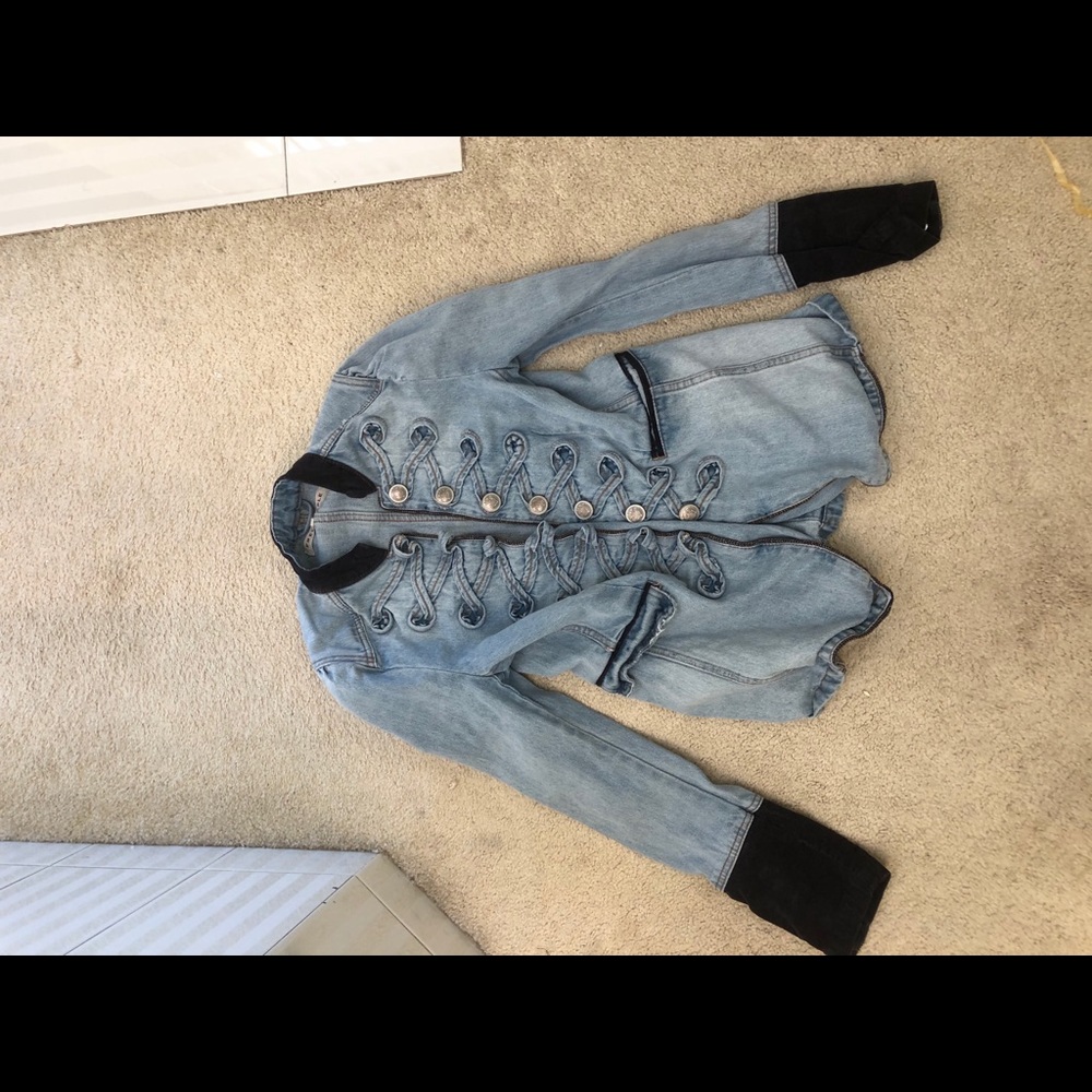 Free People Jean Jacket Small
